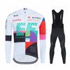 Men Women Cycling Jersey Set Long Sleeve Mountain Road Bike Outfit Breathable Quick Dry