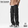 Mark Fairwhale Men's Straight-Leg Drawstring Cargo Pants