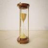 5" Nautical Maritime Antique Sand Timer Hourglass Wood & Brass Christmas Gift