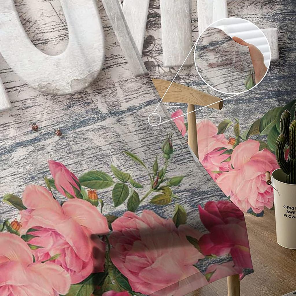 Романтические сладкие цветы и листья, винтажные прозрачные шторы из вуали с текстурой дерева для гостиной, спальни, драпировка, кухонное окно, тюлевая занавеска