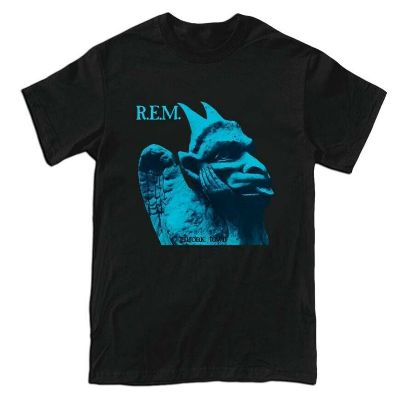 REM R.E.M Chronic Town Album Cover Rock Band Men's T-shirt Tee Size S-5XL Unisex T-Shirt
