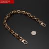Decorative Chain Shoulder Bag Strap with Charms - Crossbody Underarm Chain Accessories