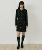 LUCIR ZU Tweed Jacket One-Piece (Black)