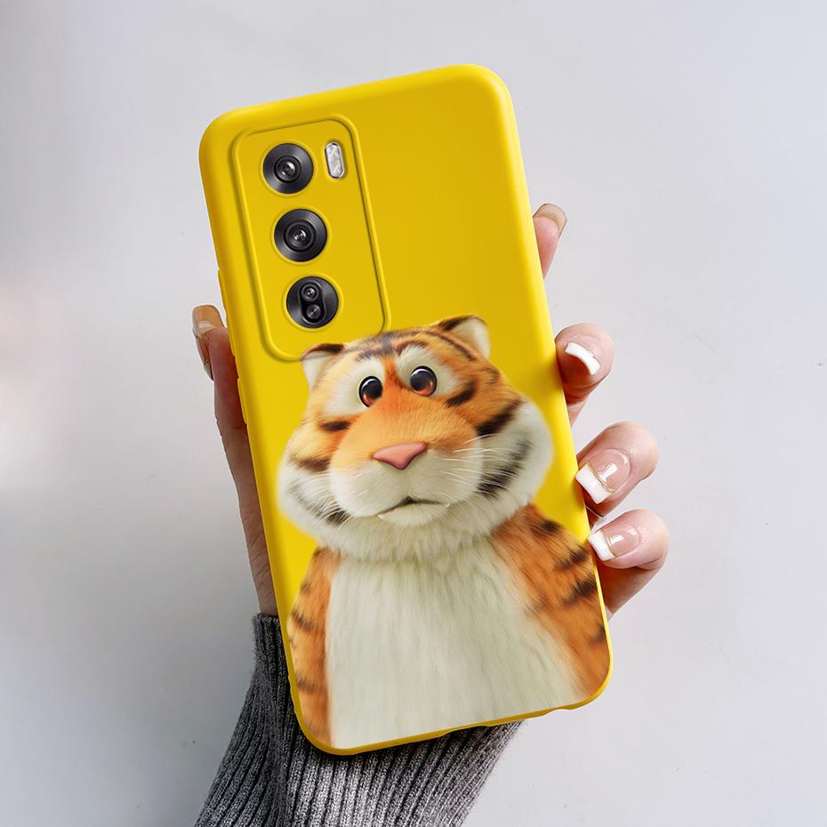 Чехол для Oppo Reno12 Pro 5G CPH2629 Милый Кролик Панда Мягкий Силиконовый Защитный Чехол на Заднюю Панель Для Телефона OPPO Reno 12 Pro 5G 2024