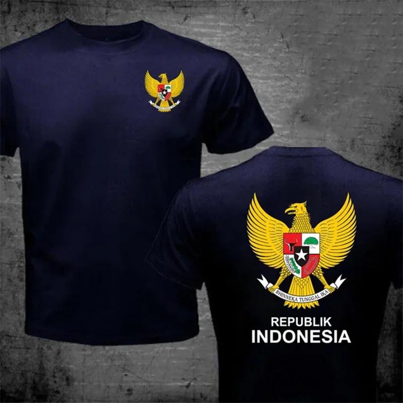 Indonesia Indonesian Coat Of Arms T Shirt Unisex Unisex Jerseys Nation Team Tshirt Meeting Fans Streetwear Fitness Casual Idn Tshirt