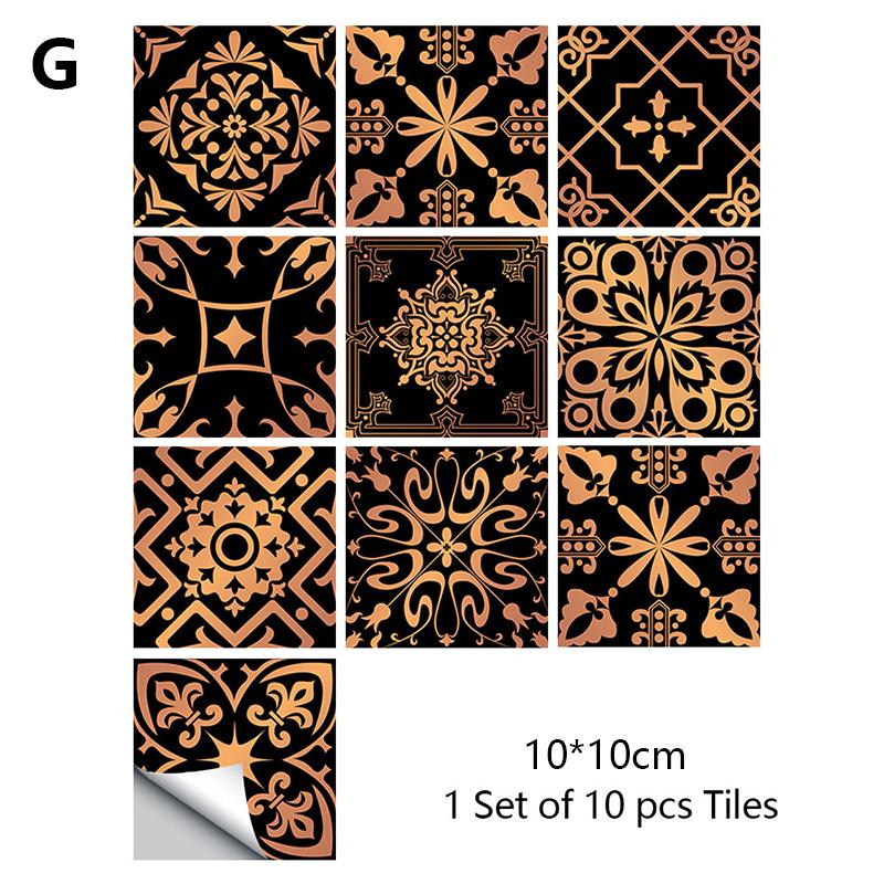 Ретро кухонные столы наклейка плитка узор напольная наклейка матовая поверхность плитка наклейка водонепроницаемая