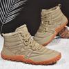 New Winter Boots For Men Snow BareFoot Outdoor Non-slip Warm Fur Casual Sneakers Plus Size Lightweight Ankle Boots Hiking Shoes
