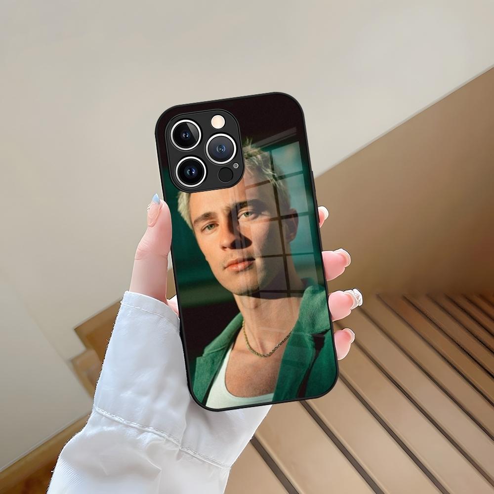 Drew Starkey Actor Phone Case Tempered Glass For IPhone 13 17 15 16 14 12 11 Pro Max Plus Mini XR XS SE2020 Coque