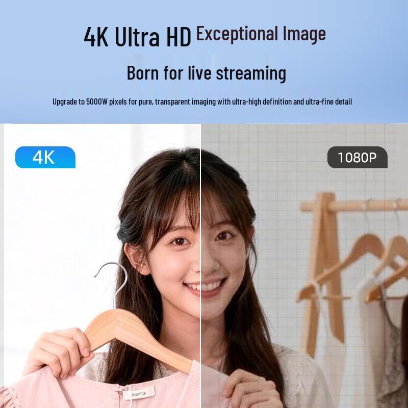 HIKVISION Smart 4K Live Streaming Camera with AI Tracking