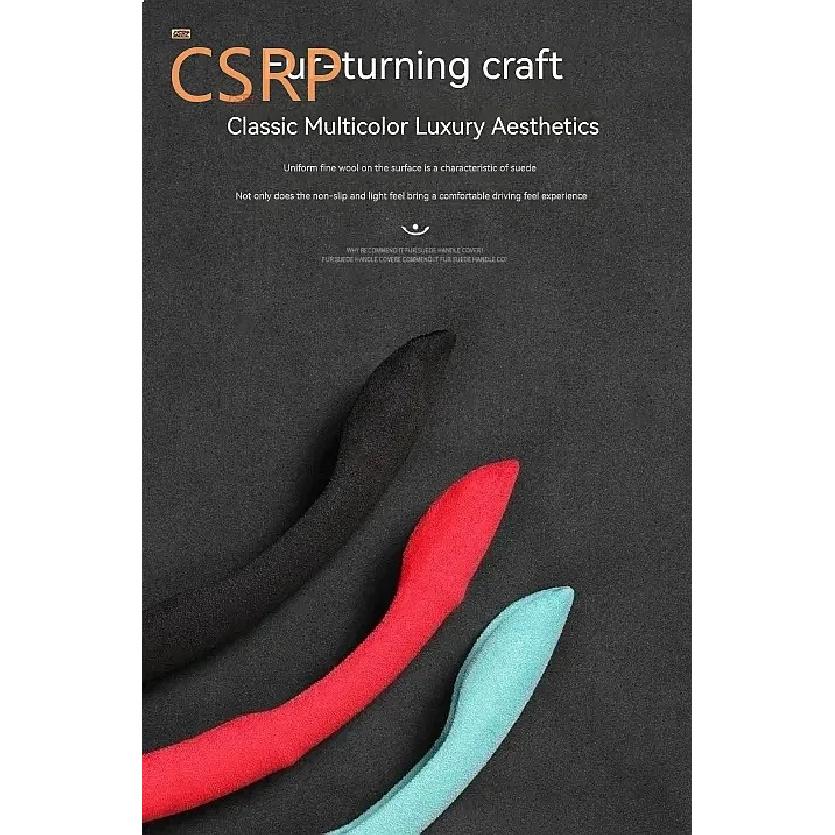 Suitable for Mini Perforated Leather Steering Wheel Cover Non-Slip Breathable for Cooper R56 F56