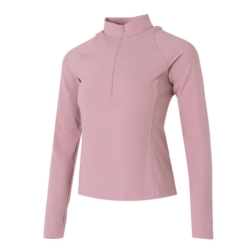Under Armour Мягкая и дышащая футболка с длинным рукавом и воротником-стойкой Женские топы 6010110-673