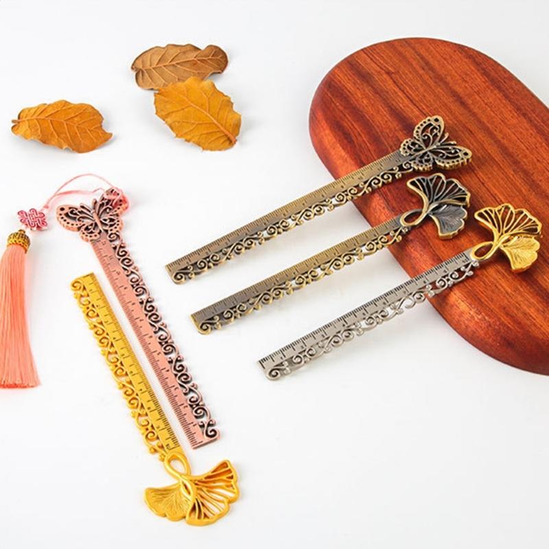 Закладки Линейка Винтажные Закладки Полые Закладки Металлические Закладки Маркер для Книг Карточки Украшения Инструмент Портативные Закладки