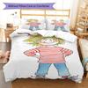 Conni Bedding Quilt Set Quilt Cover Pillowcase Home Decoration Birthday Gift (1 * duvet cover + 2 * pillowcase, without core)