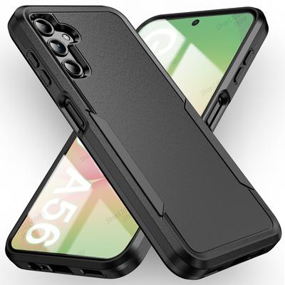 Военные противоударные чехлы для телефонов Samsung A56 A36 A26 A16 A55 A36 A15 A53 A52S, PC+TPU, двухслойная, с усиленной защитой