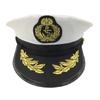 Navy Captain Hat Skipper Yacht Hat Sailor Costume Cosplay Fancy Dress
