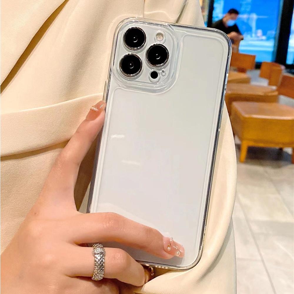 Для iPhone 11 12 13 14 15 16 Pro Max X XS XR 6 6S 7 8 Plus Space Phone Case Soft Silicone Clear Camera Full Cover Protective Cover