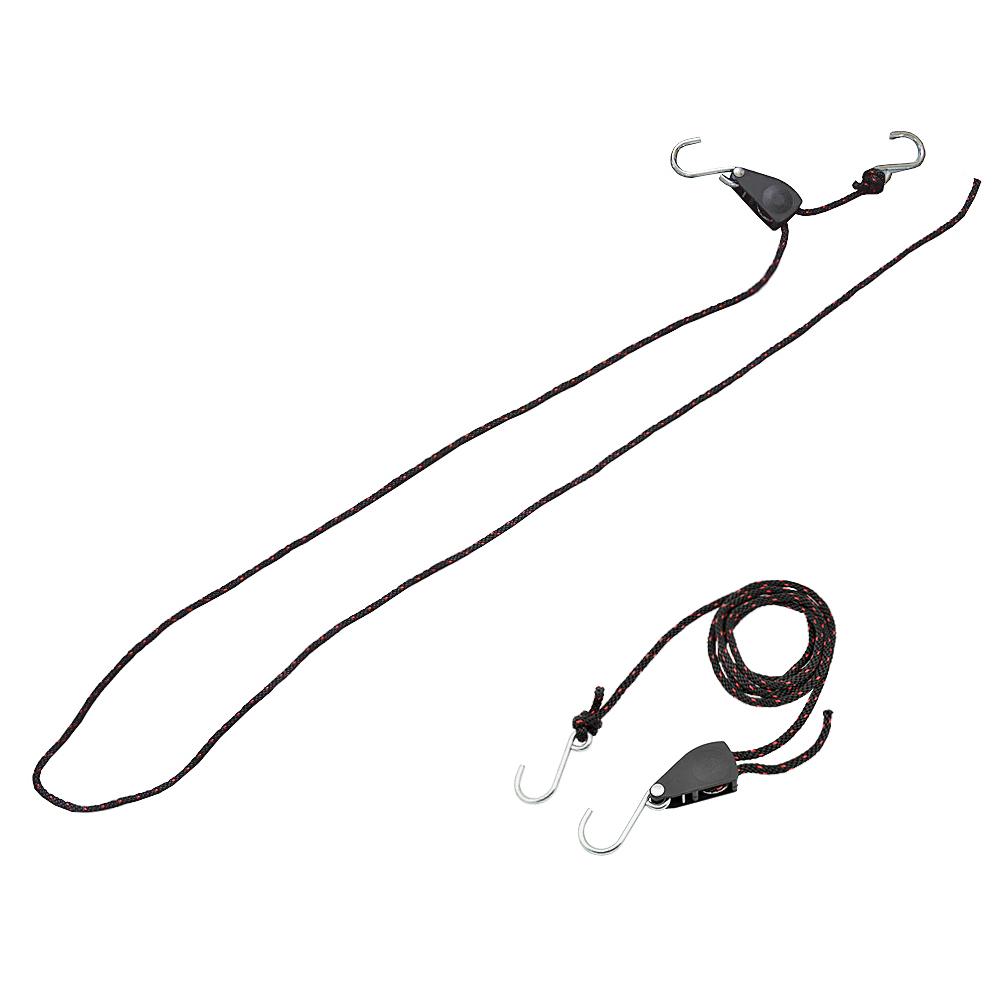 2 шт. ремни для каяка, веревки с храповым шкивом, регулируемая вешалка для веревок, рабочая нагрузка до 299,8 фунтов