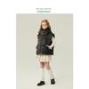 Children's down Vest 2025 Autumn and Winter New Style Girls' Warm White Duck down Vest Boys' Hooded Jacket