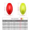 Флуоресцентная рыбалка Плавающие поплавки Флуоресцентные плавучие шары Пенопластовый индикатор поклевки Нахлыст