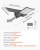 VEVOR 12000W Solar Street Light Outdoor, 900000LM, High Powered Commercial Parking Lot Light Dusk to Dawn