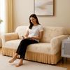 Elastic Sofa Seat Cushion Cover All-inclusive Furniture Protector  for L Shaped Sofa