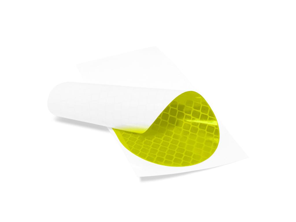 Reflector - oval celadon sticker 4 pcs