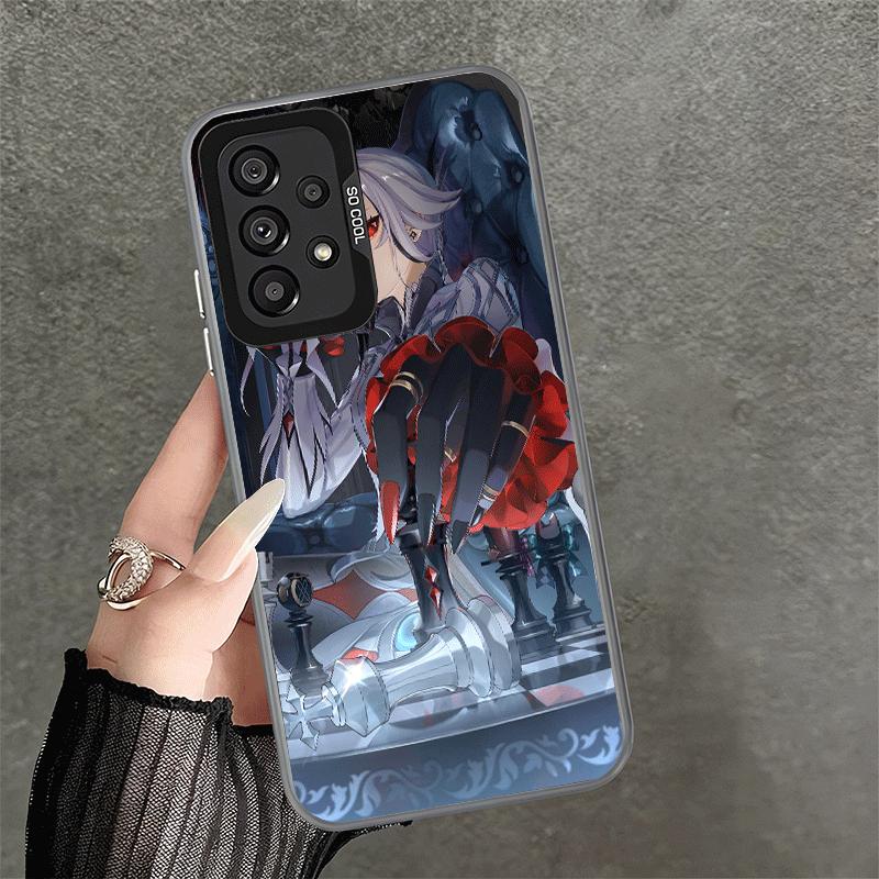 Genshin Impact Арлекино Мягкий чехол для телефона для Samsung A17 A16 A15 A14 A13 A57 A56 A55 A54 A53 A37 A36 A35 A34 A33 A26 A25 A24 A2