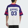 adidas originals Logo Printed T-Shirt White Blue JC6801-1
