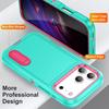Для iPhone 17 Pro Max Чехол Прочный Бампер Гибридный 3-в-1 Конфетный Цвет Ударопрочный Подставка для Телефона Чехол Для iPhone 16 15 14 13 Pro Max 17e 16e