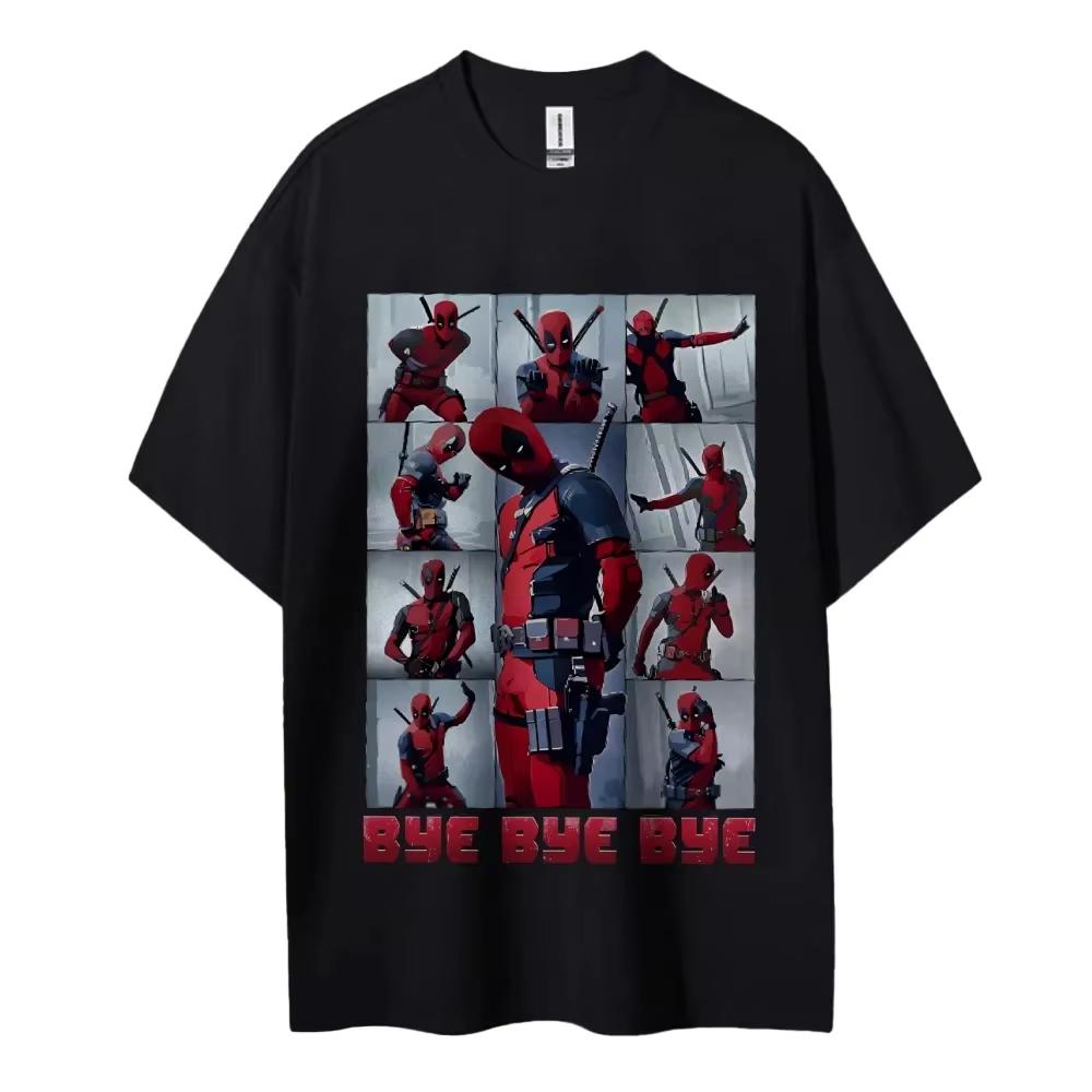 Deadpool Printed Short Sleeve Casual Summer Wear Unisexs Comfortable Clothing Unisexs Clothing Short Sleeve Half Sleeve Top