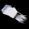 1100 Sticks/Box Pale Toothpicks 2-Way Interdental Toothbrush Pick Plastic Dental Picks Mouth Hygiene 6.5Cmtoothbrushes