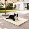 Outdoor Dog Cooling Mat Mat Foldable Portable Pet Pad Crate Soft Resting Pad Multi-Layer for Dogs Cats Indoor Travel Use Lightweight