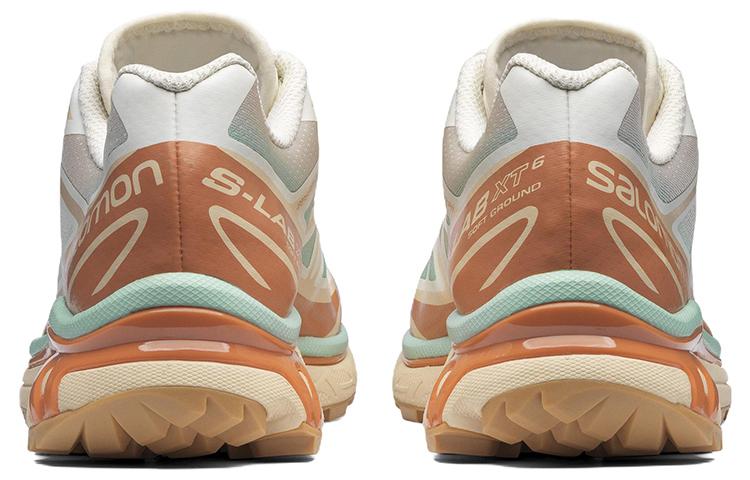 Men's Sneakers SALOMON XT 6 PU, Textile, TPU Low top Running Shoes Unisex Vanilla