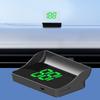 Автомобильный спидометр Дисплей HUD Проектор на лобовое стекло Цифровой автомонитор скорости Для седанов внедорожников грузовиков автобусов домов на колесах скутеров велосипедов