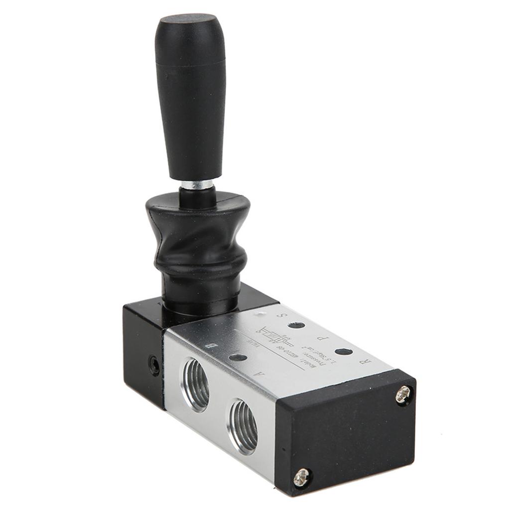 Пневматический клапан ручного управления 5-портовый 2-позиционный клапан с ручным рычагом 0 0,8 МПа (4H210 08)