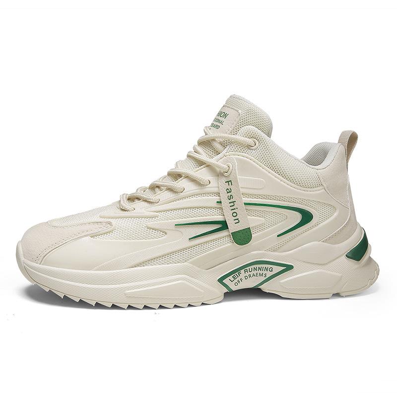 2025 осень и зима новые повседневные кроссовки, мужские сетчатые бархатные туфли для пап в модных мужских спортивных туфлях для пап