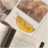 Premium Feeling Reading Mark Transparent Simulation Bookmark Cute Apple Bookmark  Student Gift