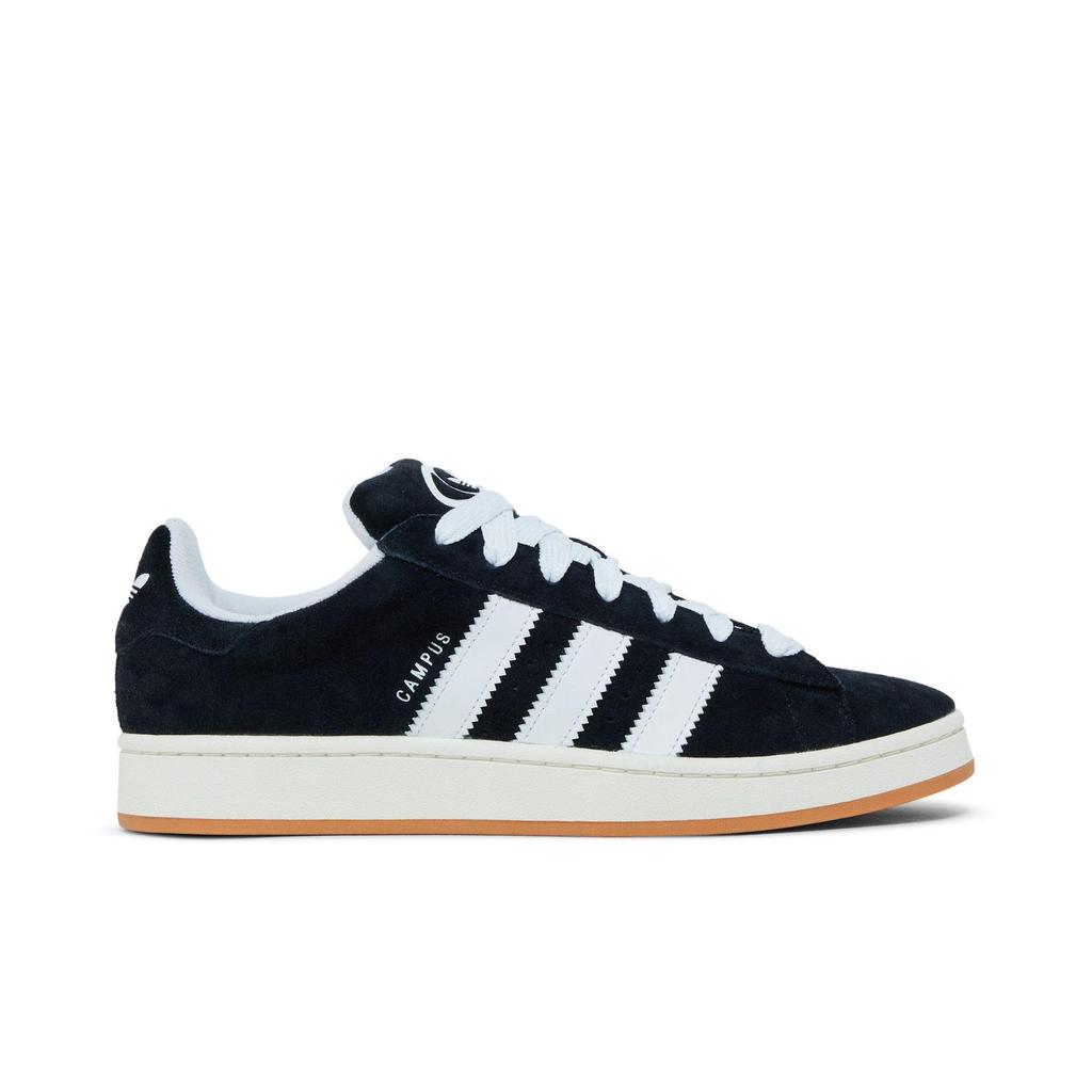 adidas Campus 00s 'Черный с коричневой подошвой' (унисекс) Core Black / Cloud White / Кеды для скейтбординга HQ8708