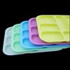 1Pcs Autoclavable Plastic Dental Instruments Trays Colorful Divided Split Trays for Dentistry Tools Storage
