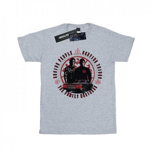 Supernatural Womens/Ladies Family Business Cotton Boyfriend T-Shirt