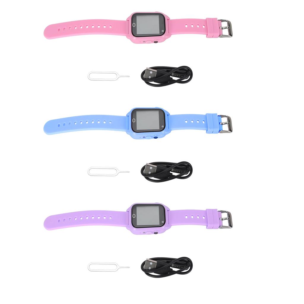 Kids Smartwatch IP67 Waterproof Color Touchscreen Boy Girl Watch with 26 Games Music Video Camera Al
