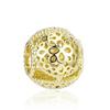 New Gold Sparkling Pattern Celestial Star Beads Charm Fit Original Fashion Bracelet Diy Jewelry For Women