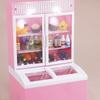 Glowing Supermarket Freezer Miniature Furniture Mini Freezer Decor Toy  Doll House Accessories