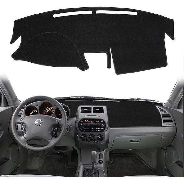 Dash Cover  Fit For Nissan Altima 2005 2006 Dashboard Cover Mat Pad (05-06 Black)