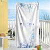 Soccer Player Action Beach Towel Soft Durable Quick-Dry Comfortable Lightweight Suitable for Sports, Travel, Swimming, Yoga, Bathroom, Beach, And Pool