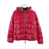 DUVETICA Нейлоновая куртка с длинным рукавом и пуховым наполнителем 42 Розовый капюшон Женская Б/У