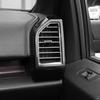 For Ford F150 2015- Carbon Fiber Dashboard Side Outlet Air Vent Covers Trim