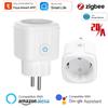 Corui Tuya Smart Socket Eu 20a Мобильный телефон Wi-Fi Таймер Пульт дистанционного управления Приложение Smart Life Alexa Google Home Статистика мощности