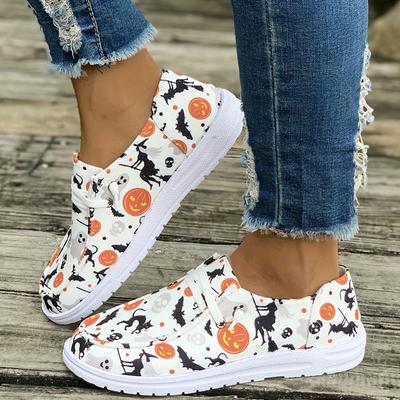 Женские парусиновые туфли с текстильным верхом и подкладкой, подошва из ТПУ - Универсальный дизайн, парусиновые туфли