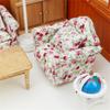 1/12 Scale Dollhouses Miniature Couch Furniture Pretend Play for Kids Doll House Furniture Model for Dollhouses